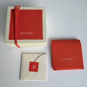 John Hardy Small Box and Pouch Set